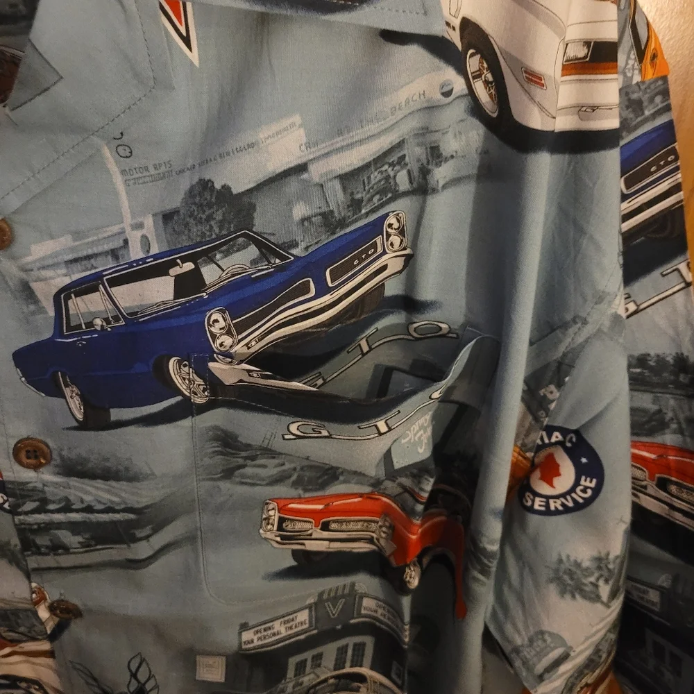 PONTIACS CAMP CAR SHIRT - Picture 6 of 16